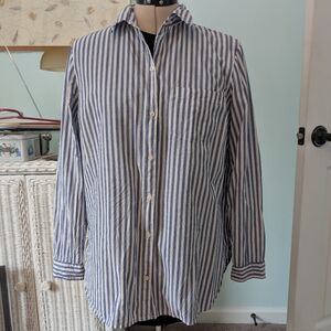 Old Navy Striped Button Down Shirt